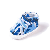 Double Strap Baby Shoes Camouflage Canvas
