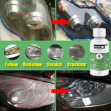 20/50ML HGKJ-8 Car Headlight Cleaning Fluid Repair Refurbishment Fluid Detergent Car Light Cleaner