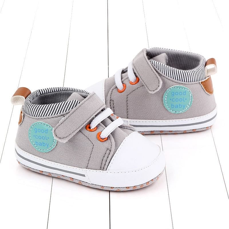 babyshoes canvas baby shoes casual baby shoes Velcro soft bottom toddler shoes 2493