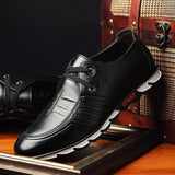 2020 New Leather Shoes Men Casual Shoes Comfort Men Shoes Youth Driving Shoes Men Loafers Male Footwear Mocassins Leather Shoes