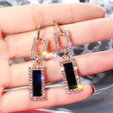 Luxury Brand Long Chain Letter G Hanging Earrings For Women Crystal Big Dangle Earring Wedding Jewelry Statement pendientes 2020