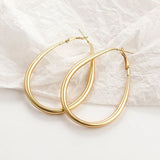 AENSOA 2021 New Gold Color Earrings For Women Multiple Trendy Round Geometric Drop Statement Earrings Fashion Party Jewelry Gift