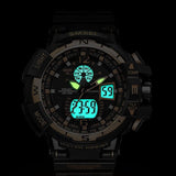 SMAEL 1376C Casual Watch Men Waterproof montre homme Men's Writswatch LED Digital Watches Men Clock Led reloj hombre  Big Sport Watches
