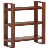 Book Cabinet Honey Brown 33.1"x11.8"x35.4" Solid Acacia Wood - Jafsale.com