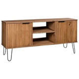 TV Cabinet "New York Range" Light Wood Solid Pine Wood - Jafsale.com