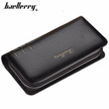 Baellerry Large Capacity Men Wallets Long Wallet Cell Phone Pocket Card Holder Men Clutch Bag Top Quality Business Purse Wallet