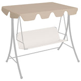 Replacement Canopy for Garden Swing Beige 59.1