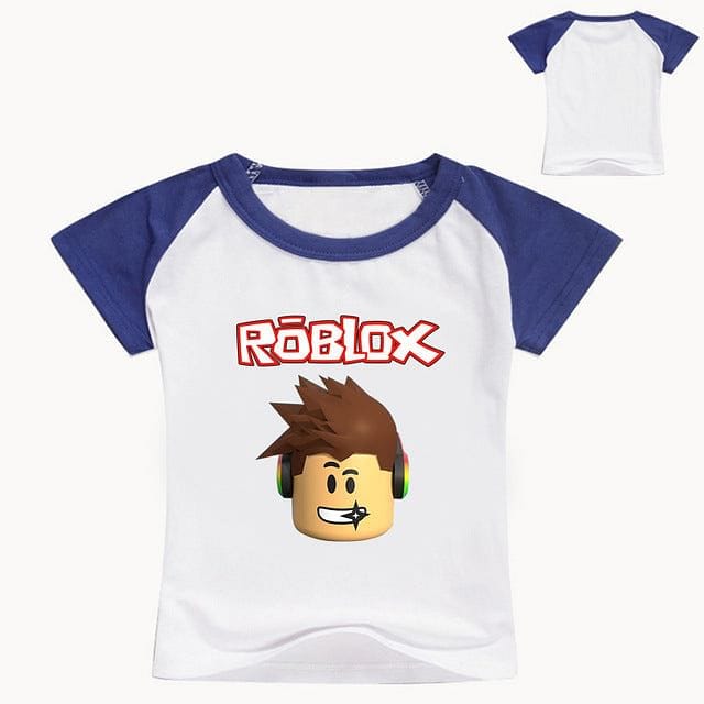 3-16Y Shooting Game T Shirt Children's Cartoon Clothes Kids Summer Casual Clothes Boys TShirt Short Sleeves Baby Girls T-shirts