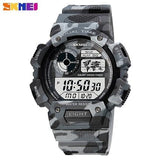 SKMEI 1723 Digital Watch Luminous Display Men Waterproof Wristwatch Count Down Military Sports Electronic Clock Relogio Masculino