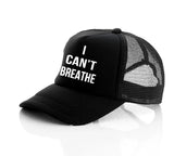 I can't Breathe Summer Hat Adjustable Sports Hats Baseball Caps