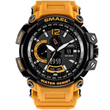 SMAEL 1702 Top Brand Luxury Sport Watch Men Digital Watches 5Bar Waterproof Military Dual Display Wristwatches Relogio Masculino