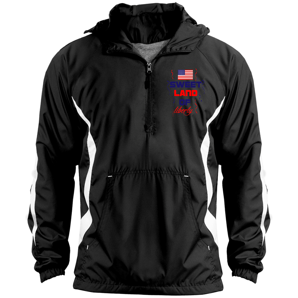 JST63 Unisex Colorblock Raglan Anorak Jacket
