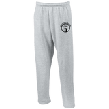 G123 Open Bottom Sweatpants with Pockets