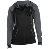 LST236 Ladies' Moisture Wick Full-Zip Hooded Jacket