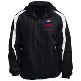 JST81 Fleece Lined Colorblocked Hooded Jacket