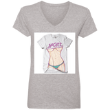 88VL Ladies' V-Neck T-Shirt