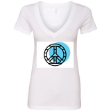 NL6640 Ladies' Deep V-Neck T-Shirt