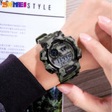 SKMEI 1723 Digital Watch Luminous Display Men Waterproof Wristwatch Count Down Military Sports Electronic Clock Relogio Masculino