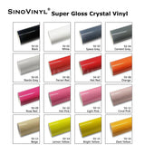 SINOVINYL Super Gloss Crystal Wholesale Auto Full Skin Wrap Car Vinyl