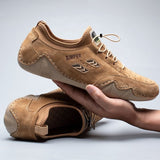 JLF21 2021 Men Shoes Breathable Genuine Leather Casual Shoes For Men New Styles