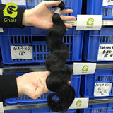 Ghair 9A best human virgin hair Bundles beauty and hair product vendor cuticle aligned hair with wholesale price