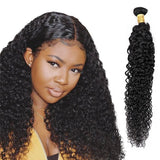 Hot Beauty 10"-28" Natural Color Cambodian Virgin Human Hair Kinky Curly Hair Bundles Hair Product For Black Women