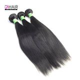 Single drawn hair straight weave  cheap price 100% human remy hair no tangle no shedding no chemical