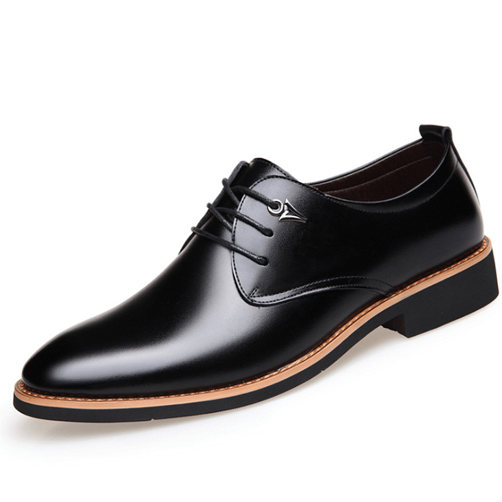 New Black Brown Men Leather Shoes Male Formal shoes men