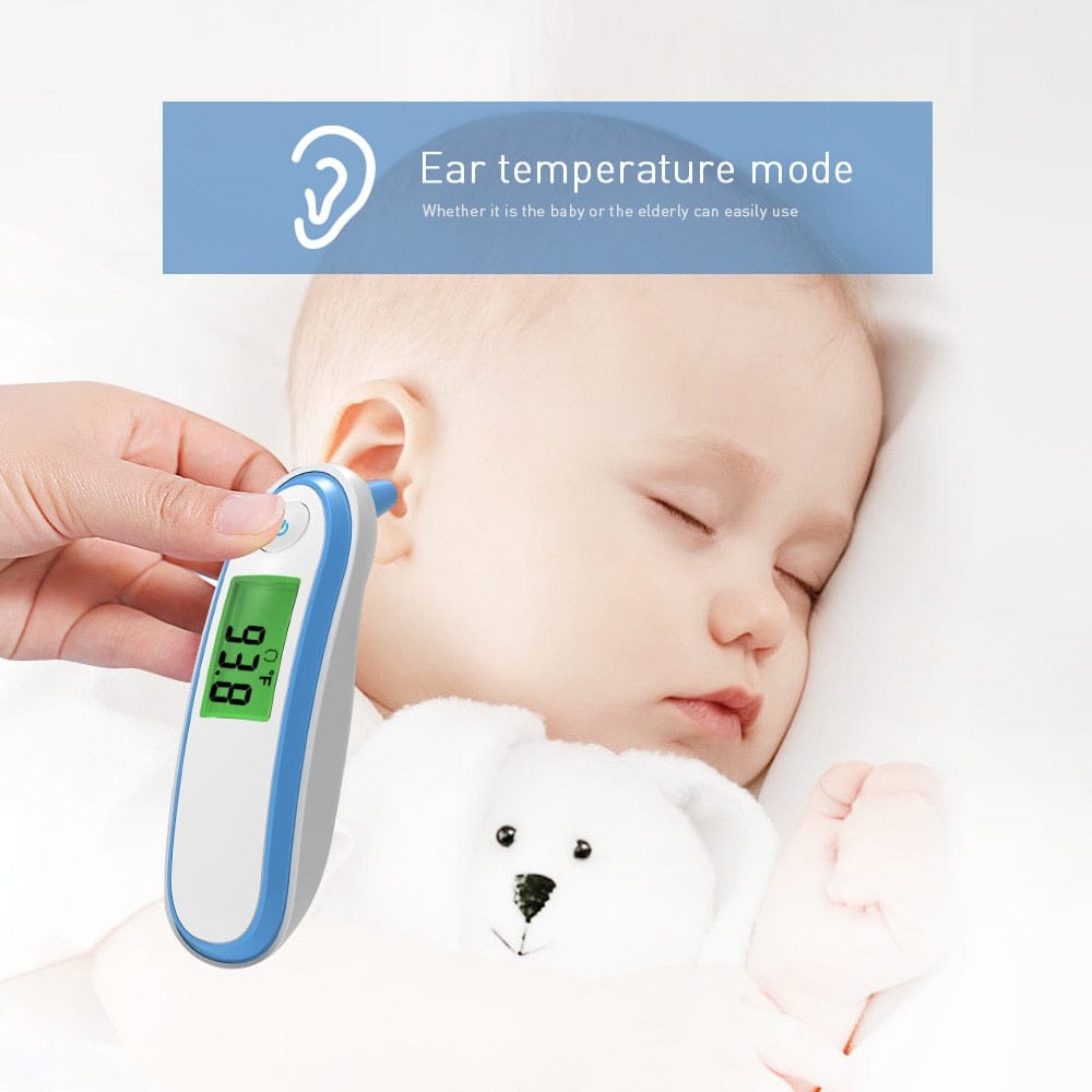 BOXYM Medical Household Infrared Fever Thermometer Digital Baby Adult  Non-contact Laser Body Temperature Ear Thermometer
