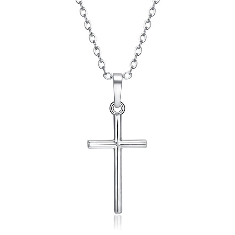 Fashion Female Cross Pendants dropshipping Gold Black Color Crystal Jesus Cross Pendant Necklace Jewelry For Men/Women Wholesale