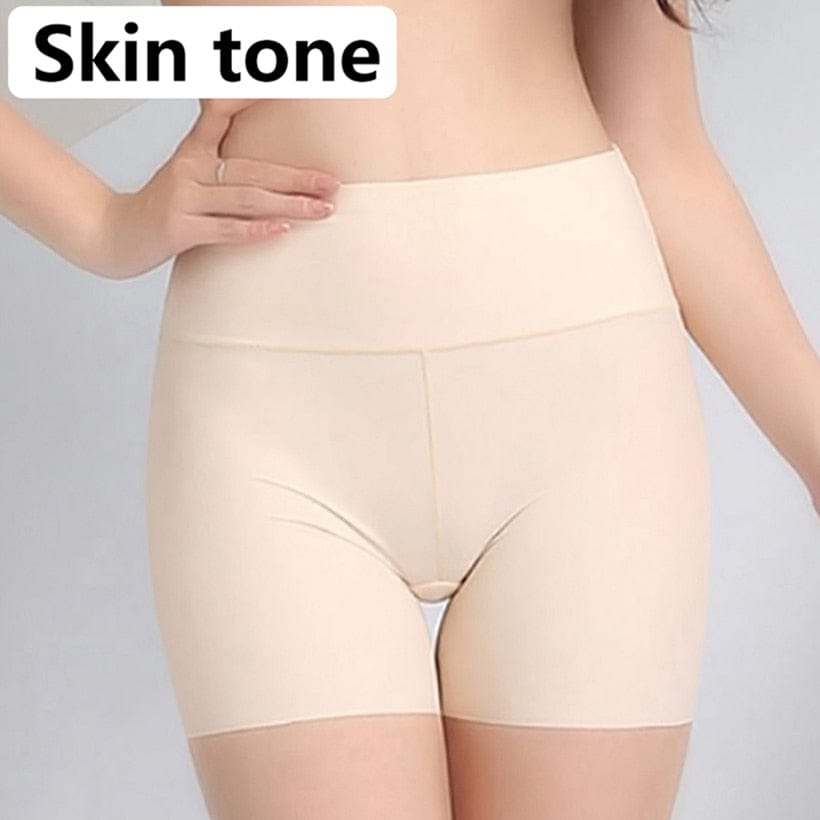 High Waist Women's Skirt Shorts Boxer Panties Girls Safety Briefs Boyshort Underpants Tights Slim Lingeries Short Pants Summer