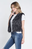 Women's Faux Fur Sleeveless Vest