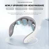 Neck Massage Instrument Intelligent Electric, Rechargeable, Heating, Hot Pressing, Magnetic Pulse Neck Massage Instrument
