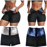 Body Shaping Pants Ladies High Waist Coating Sports Fitness Shorts European And American Breasted Belly Sweat Pants Waist