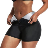 Body Shaping Pants Ladies High Waist Coating Sports Fitness Shorts European And American Breasted Belly Sweat Pants Waist