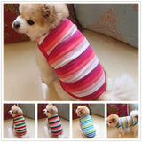 Pet Dog Clothing Cotton Stripe Vest Puppy Cotton - Jafsale.com