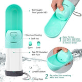 Portable Pet Dog Water Bottle Drinking Bowls For Small Large Dogs - Jafsale.com