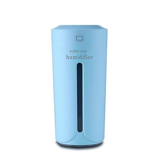 Ultrasonic Air Humidifier Essential Oil Diffuser With 7 Color Lights Electric Aromatherapy USB Humidifier Car Aroma Diffuser