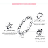 LEKANI 925 Sterling Silver Ring Love Heart Star Party Ring For Women Wedding Rings Original Fine Jewelry 5 Styles Hot Sale 2021