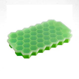 Cavity Ice Cube Tray Honeycomb Ice Cube Mold Food Grade Flexible Silicone Ice Molds for Whiskey Cocktail