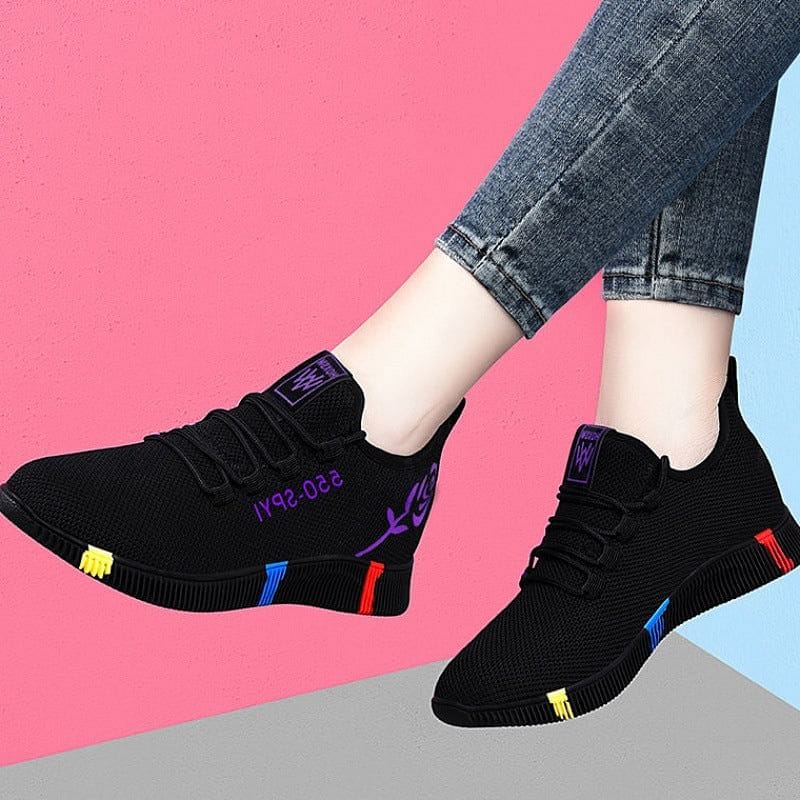 Old Beijing cloth shoes soft-soled women s walking shoes