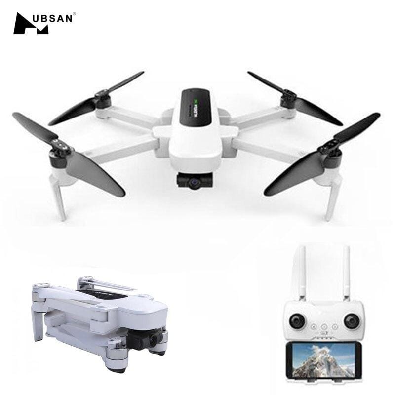 Hubsan RC Drone Quadcopter - H117S Zino Drones 1KM 5.8G with UHD 4K Camera- 700g 3-Axis Gimbal Foldable Arm - RTF High Speed GPS