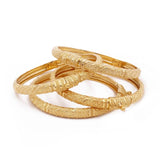 Wholesale 24K gold color can open bangles jewelry Ethiopian African Dubai  Indian bracelet wedding gifts for women bracelets