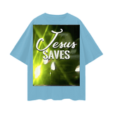 Jesus Saves Unisex 100% Cotton Basic Tee