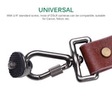 Genuine Leather Camera Shoulder Strap Adjustable - Jafsale.com