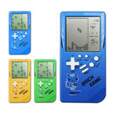 Retro Childhood Tetris Handheld Game Player Yellow - Jafsale.com