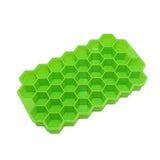 Cavity Ice Cube Tray Honeycomb Ice Cube Mold Food Grade Flexible Silicone Ice Molds for Whiskey Cocktail