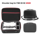 Shoulder Bag for FIMI X8 SE 2020 Drone Carrying Case Handbag Drone Battery Controller Storage Box Waterproof Protector Suitcase