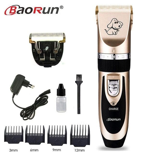 Super Quiet Professional Grooming Kit Rechargeable Pet Cat Dog Hair Trimmer Electrical Clippers Shaver Set Haircut Machine