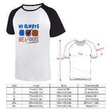 Men's Short Sleeve Raglan T